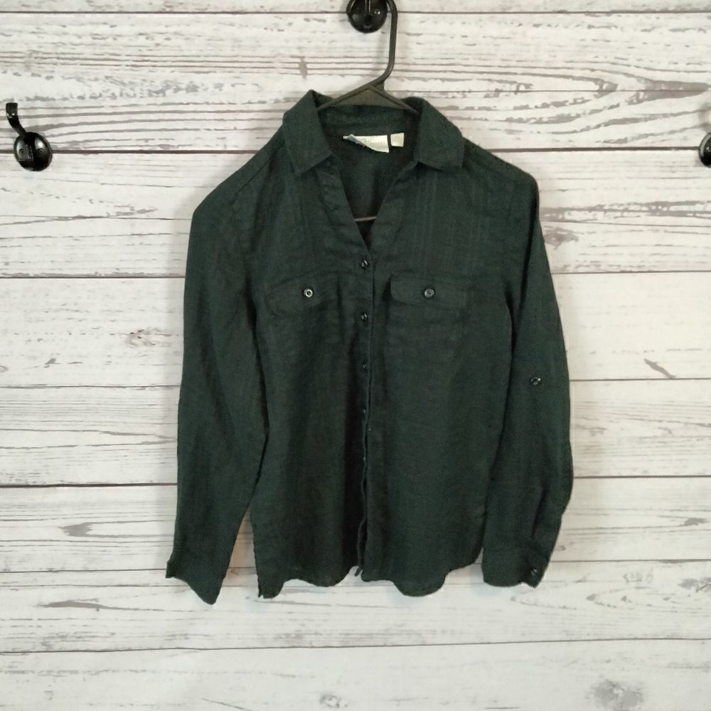 "Studio Works" woman's button up shirt